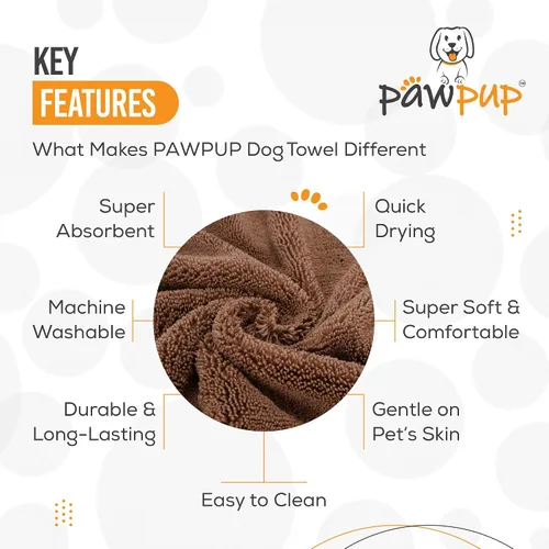 Vista 4 de Toallas para Perros para Secar Perros Toalla de Aseo para Mascotas de Microfibra Súper Absorbentes para Perros, Gatos y Otras Mascotas