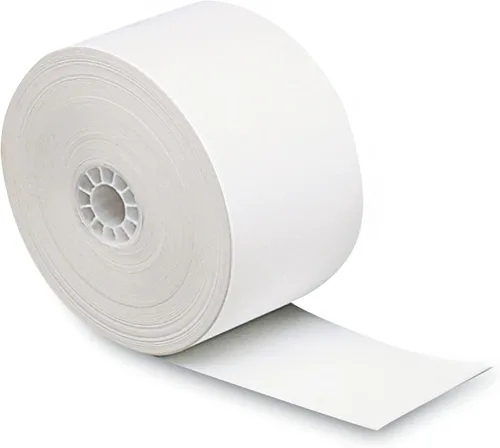 Vista 2 de Universal 35711 Rollos de papel térmico de una sola capa, 1 3/4 pulgadas x 230 pies, color blanco (paquete de 10)