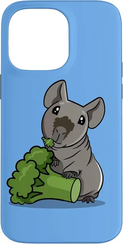 Vista 21 de Funny Kawaii Kids Broccoli Black Hairless Guinea Pig Lover Case for iPhone 17