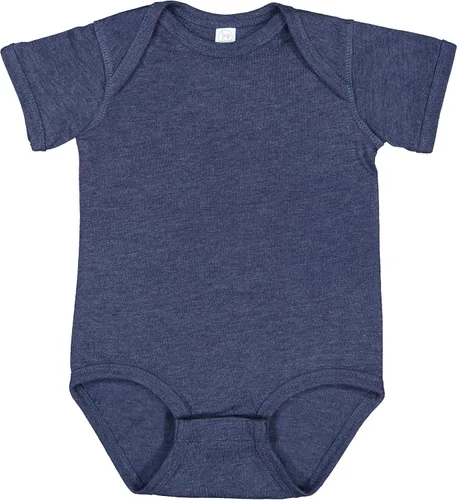 Vista 191 de RABBIT SKINS, Body de manga corta de jersey fino suave para bebé