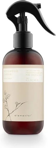 Vista 16 de ILLUME Elemental Collection, vidrio natural de hoja de cedro cítrico, vela de 11.5 onzas, 11.5 onzas, rojo