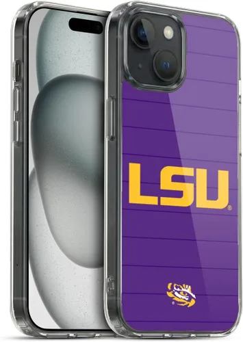 Vista 268 de Head Case Designs Funda de gel suave con licencia oficial de la Universidad Estatal de Louisiana LSU Camou compatible con Apple iPhone 7 Plus/iPhone