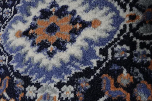 Vista 10 de Home Dynamix Premium Sakarya - Alfombra tradicional con borde de medallón, color azul campo, 7 pies 8 pulgadas x 10 pies 7 pulgadas, rectangular