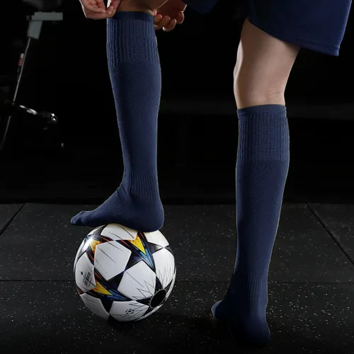 Vista 2 de GRAPMKTG Paquete de 3 calcetines de fútbol de sóftbol calcetines de béisbol para jóvenes, hombres y mujeres