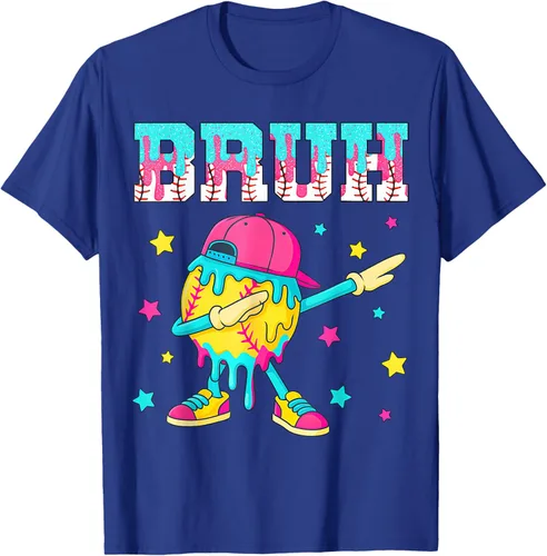 Vista 21 de Baseball Life Style 101 Apparel Youth Drip Baseball Boys Kid Camiseta
