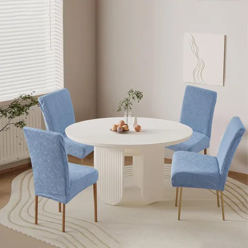 Vista 88 de Fundas impermeables para sillas de comedor, fundas elásticas para sillas Parsons, para comedor, cocina, funda protectora para silla de comedor
