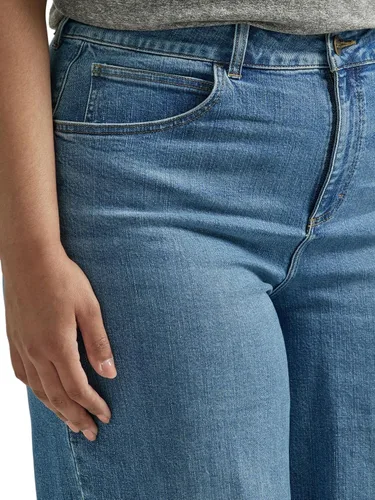 Vista 4 de Lee Pantalones de mezclilla legendarios de talle alto para mujer, talla grande