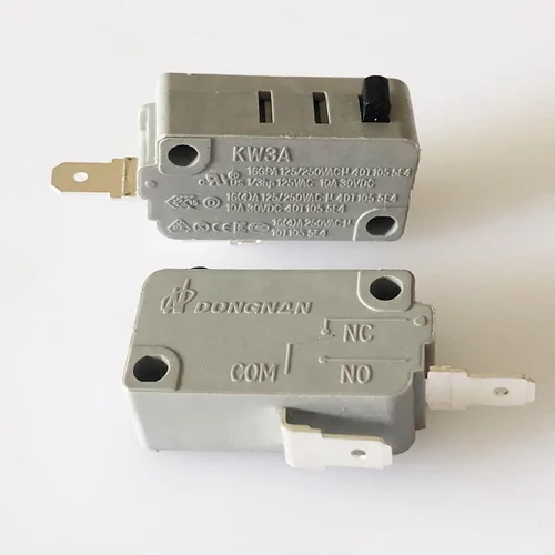 Vista 8 de KW3A 16A 250V Microinterruptor de la puerta del horno normalmente abierto (1 unids)
