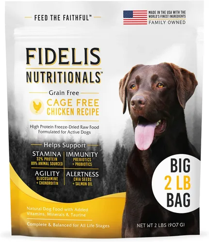 Vista 12 de FIDELIS Alimento crudo liofilizado para perros – Decoración de carne de res alta en proteínas y comida para los comensales exigentes – Nutrición