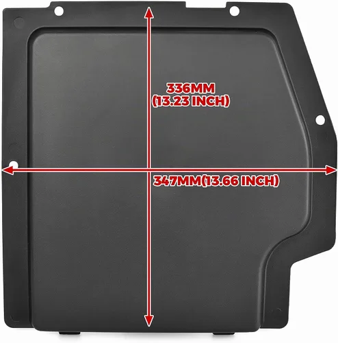 Vista 6 de SAUTVS - Cubierta de batería para Can-Am Maverick X3 / MAX 2017-2026