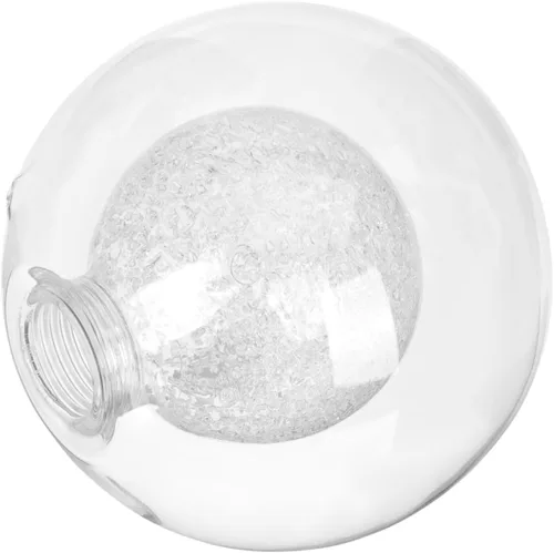 Vista 8 de Kichvoe Reemplazo de pantalla de lámpara de vidrio duradero para luz de techo base G9 Pantalla de globo transparente 3.9 pulgadas fácil instalación
