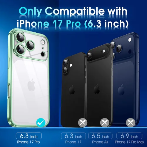 Vista 654 de Supdeal Funda cristalina transparente para iPhone 11, [No se amarillea] [Protección de la cámara] [Probado contra caídas de grado militar] Funda