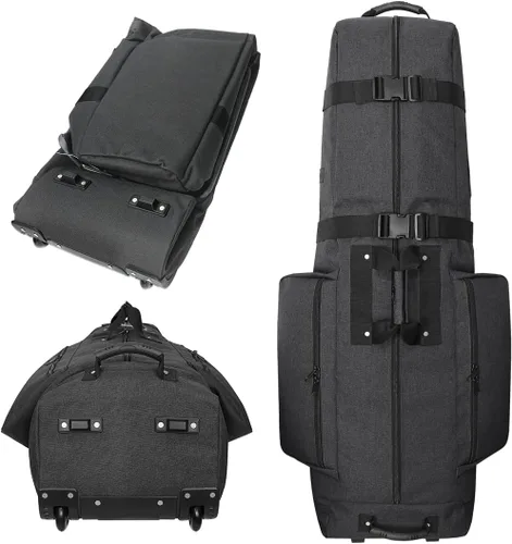 Vista 8 de CADDYDADDY Constrictor Golf Travel Bag Cover w/Thick Dense Foam Padded Top