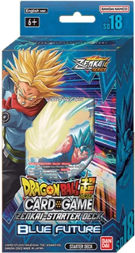 Vista 2 de Dragon Ball Super TCG 18 SD18 - Cubierta de iniciación futura azul