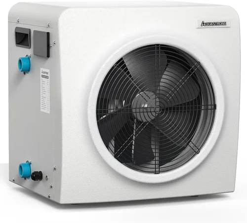 Vista 12 de AQUASTRONG Bomba de calor para piscina, calentador eléctrico para piscina sobre el suelo y en el suelo, calefacción y refrigeración para piscinas