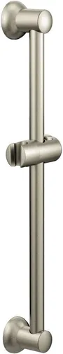 Vista 7 de Moen Ducha de mano dorada cepillada de 30 pulgadas, conjunto de barra deslizante ajustable, A735BG