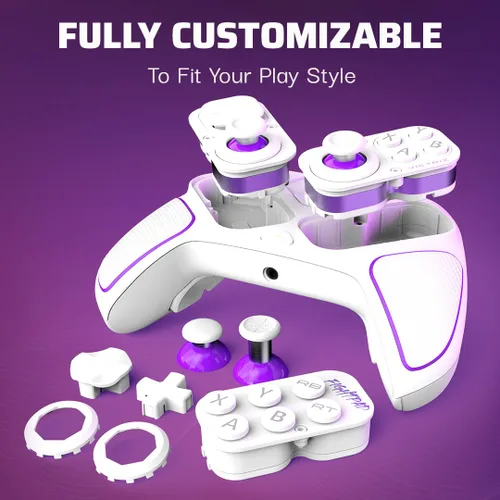 Vista 2 de Victrix Pro BFG Wireless Controller White For Xbox Series XS, Xbox One, and Windows 1011 PC