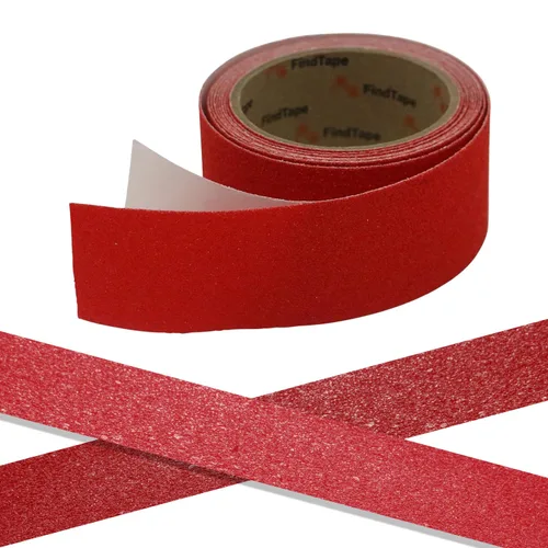 Vista 13 de FindTape AST-35 Cinta antideslizante antideslizante premium [negro, grano 60]: 2 pulgadas x 10 pies (negro)