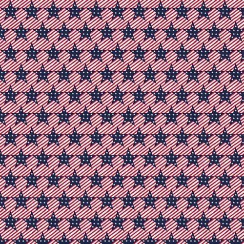 Vista 4 de IBKUL Athleisure Wear 14545 - Polo sin mangas con protección solar UPF 50+ Icefil con estampado de estrellas y rayas