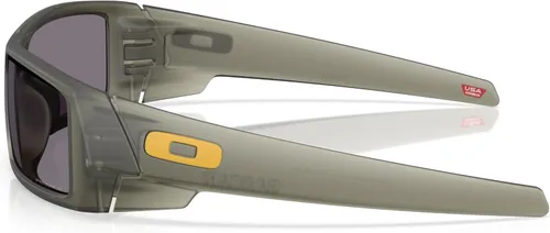 Vista 3 de Oakley Gascan Gafas de sol negras pulidas con lente Prizm Ruby Iridium 2.362 in