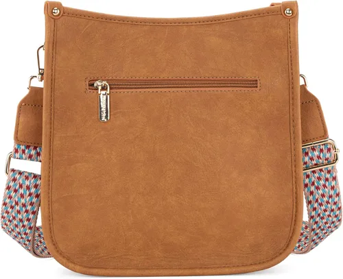 Vista 3 de Montana West Bolsos cruzados para mujer, bolsos de hombro tipo cubo
