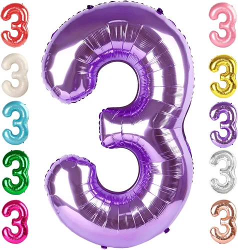 Vista 32 de Globos del números 0 de 40 pulgadas para formar los números 10, 20, 30, 40, 50, 60, 70, 80, 90, 100, para decoración de cumpleaños, bodas, eventos