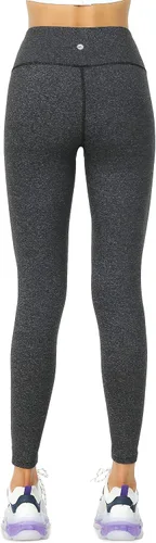 Vista 3 de QUEENIEKE Leggings de yoga de cintura alta con 2 bolsillos para mujeres y niñas, control de abdomen, levantamiento de glúteos, no se transparenta
