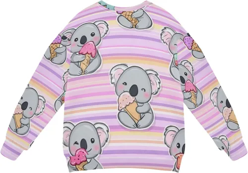 Vista 8 de Plaaee Sudadera de forro polar de manga larga con cuello redondo para niños o niñas, estampado de camiones monstruos, 4T