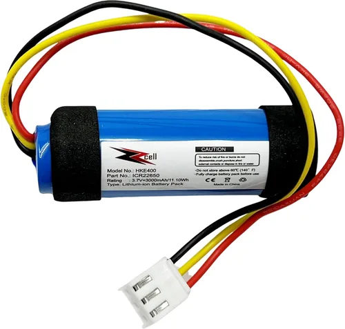 Vista 8 de ZZcell® HKE400 - Batería de repuesto para Harman Kardon Onyx Studio 4, ICR22650, 3.7Volts 3000mAh