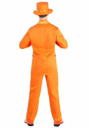 Vista 2 de Disfraz de Esmoquin Naranja para Hombre Multicolor