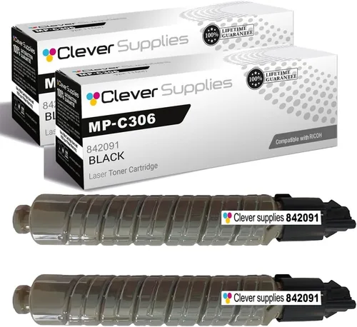 Vista 111 de CS - Cartucho de tóner compatible para Ricoh C220 406046 Color negro láser Aficio SP C220 Aficio SP C220A Aficio SP C220DN Aficio SP C220N Aficio SP