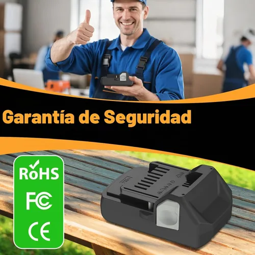 Vista 6 de Shentec Paquete de 2 baterías de 3.0Ah 18V compatibles con Hitachi BSL1815X