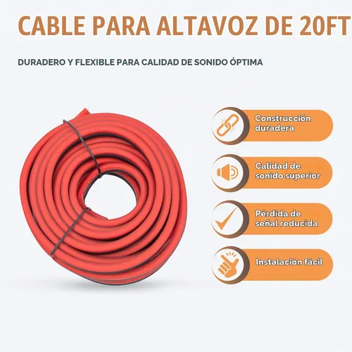 Vista 7 de Elite Audio Kit de cableado de amplificador de calibre 0, kit de instalación de amplificador OFC de 5000 W - EA-PROK0