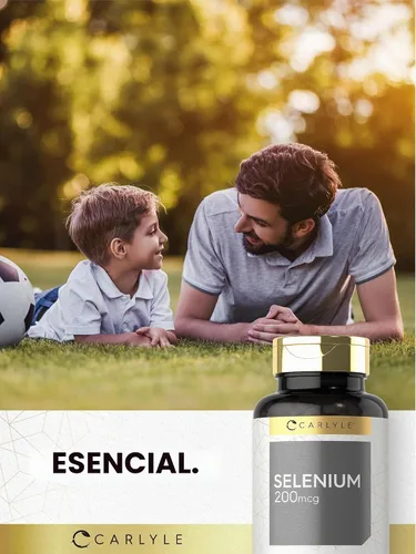 Vista 6 de Carlyle Suplemento de selenio 200 mcg 270 tabletas Fórmula vegetariana, sin OMG y sin gluten