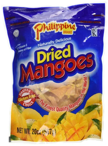 Vista 6 de Philippine Brand Mangos secos, 3.53oz (paquete de 2)