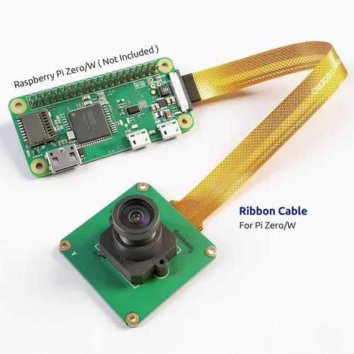 Vista 4 de Módulo de cámara Raspberry Pi 5MP 1080P OV5647 Sensor con filtro IR M12 FOV90 LEN para Raspberry Pi 5, Pi4, Pi 3 B+, Pi 3, Pi 2, Pi B+, Pi A, Pi Zero