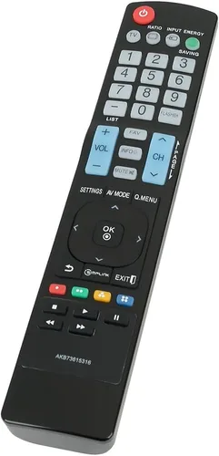 Vista 2 de AKB73615316 Reemplazo remoto para LG TV 47LS4600-UA 60PA5500-UA 47LS460LS4600 32LS5600 37LS5600 42LS5600 47LS5600 55LS5600 50PA45000 50PA4 510