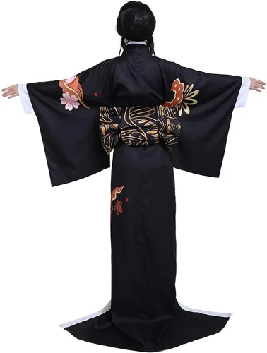 Vista 5 de miccostumes Muzan Kibutsuji Kimono Cosplay Disfraz de mujer
