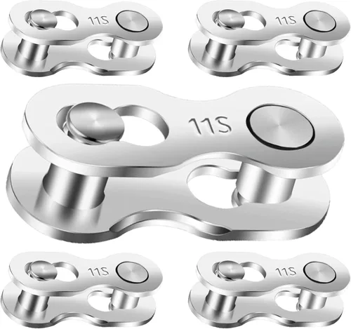 Vista 16 de Cadena de bicicleta de 6/7/8 velocidades 1/2" x 3/32" 116 eslabones Cadena BMX Cadena de bicicleta de 7 velocidades Cadena de 8 velocidades Cadena