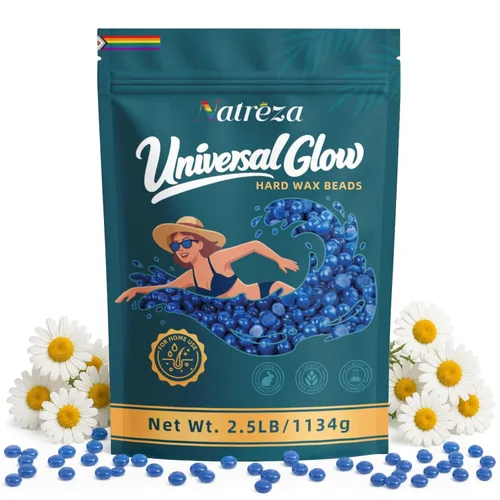 Vista 12 de Cuentas de cera para depilación, bolsa a granel verde de aloe vera Verde - Aloe Vera