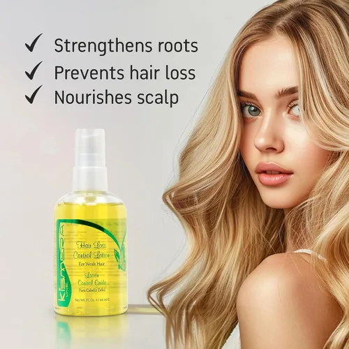 Vista 5 de Kismera Line Loción Control de Pérdida de Cabello 4oz "Set de 2