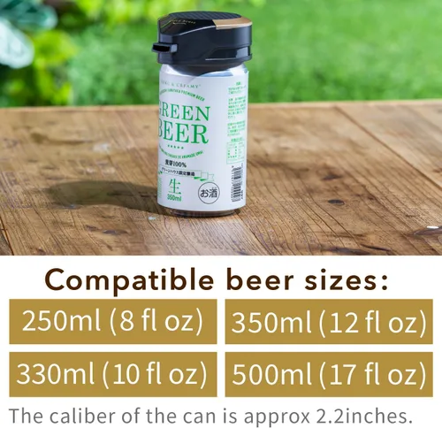 Vista 3 de Dispensador de cerveza Green House One-Touch Vibraciones ultrasónicas, burbujas ultrafinas, mejora el sabor de la cerveza