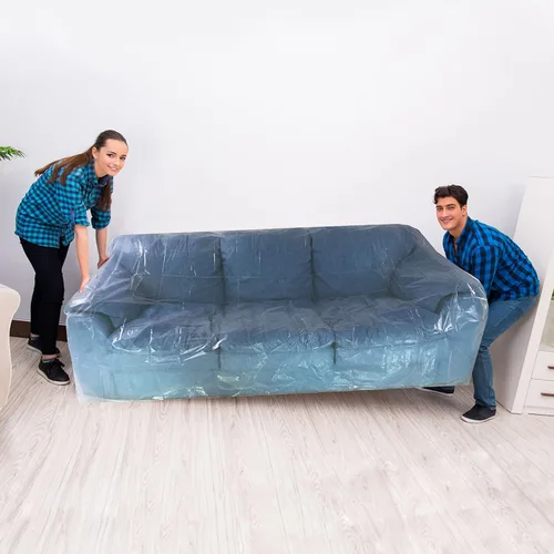 Vista 5 de SOFA Fundas para mudanzas (paquete de 2) - 45" x 152" - Bolsas para mudanza y almacenamiento - UBOXES