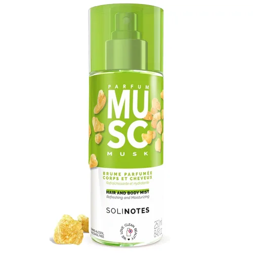 Vista 15 de Solinotes Rose Body & Hair Mist, Fragancia perfumada en aerosol, Francia, 8.5 fl oz