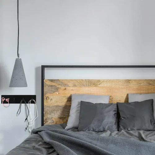 Vista 5 de Picowe Soporte para llaves decorativo de pared, ganchos adhesivos de acero inoxidable, organizador de llaves para pared, gancho para toallas
