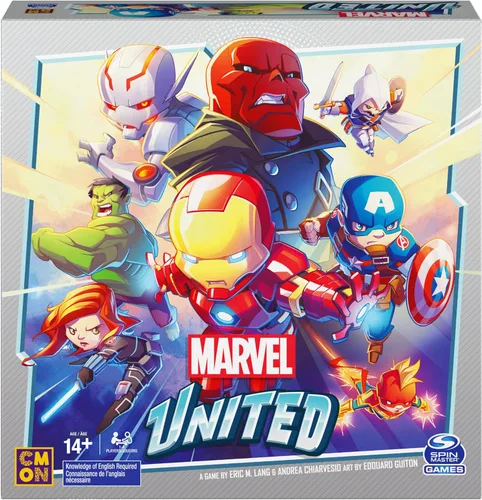 Vista 15 de Spin Master Games, Marvel United: X-Men, juego de mesa de estrategia, incluye figuras coleccionables, para fanáticos de Marvel Rivals y juguetes