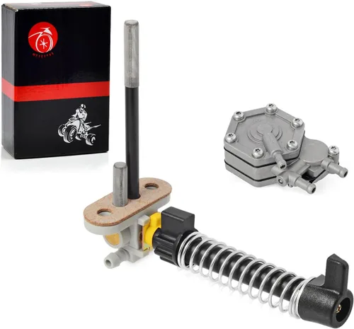 Vista 2 de Bomba de combustible y válvula de combustible Petcock y pomo de palanca Kit de resorte para Polaris Scrambler 500 1998-2001 Magnum 425 1997-1998 Big