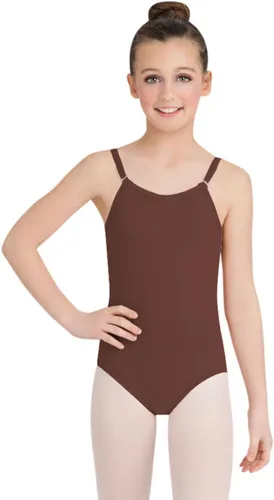 Vista 2 de Capezio Camisola tipo malla con tirantes ajustables, para niña