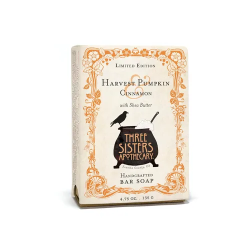 Vista 21 de Three Sisters Apothecary 4.75 oz. Jabón en barra artesanal (Naranja dulce y coco)