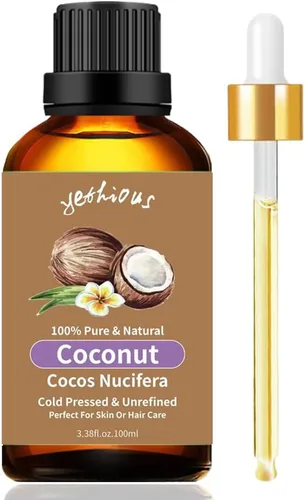 Vista 22 de yethious Aceite de ricino orgánico prensado en frío sin refinar crecimiento para pestañas, cejas, cabello. Kit de inicio de hidratación para la piel